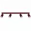 Ceiling lamp KARBON 4L burgundy thumbnail 2