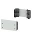 SIVACON, base, for cubicles with door at the front, H: 200 mm, W: 400 mm thumbnail 1