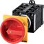 T3-6-8347/V/SVB Main switch, T3, 32 A, rear mounting, 6 contact unit(s), 11-pole, Emergency switching off function, With red rotary handle and yellow locking ring thumbnail 2