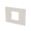 Frame - 1-gang / 2-modules - Niessen logo - Dune thumbnail 2