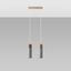 HANGING LAMP ZANE 2 GREY GU10 2X40W IP20 thumbnail 8