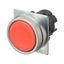 Pushbutton A22NZ Ã˜22, bezel brushed metal, FLAT, Alternate, CAP COLOR A2270271E thumbnail 1