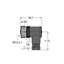 Field-Wireable Connector Female Connector M12 × 1, Angled   BM8241-0 thumbnail 1