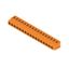 Printed circuit board terminals, 5.00 mm, Number of poles: 17, 180°, Solder pin length (l): 3.5 mm, tinned, orange, Clamping yoke connection, Clamping range, max. : 2.5 mm², Box thumbnail 2