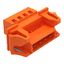 1-conductor male connector CAGE CLAMP® 2.5 mm² orange thumbnail 2
