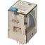 Rel. 3CO 10A/24VDC/Agni+Au/Test button/Mech.ind/LED/diode (60.13.9.024.5074) thumbnail 3