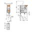 PCB terminal block lever 6 mm² gray thumbnail 5