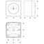 GNBP250 Socket single white 2P+Z 250V 16A thumbnail 2