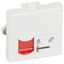 RJ45 socket Mosaic category 5e FTP controlled access 2 modules white thumbnail 1