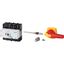 DMM-160/3/M4/P-R Switch-disconnector, DMM, 160 A, 3 pole, Emergency switching off function, With red rotary handle and yellow locking ring, With metal shaft for a cont thumbnail 6