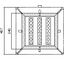 STEEL SQUARE 34 24LED 26W 10X45Â° 3000K thumbnail 5