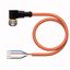Actuator and Sensor Cable, PUR Connection Cable   WKC4.4T-0.3/TXO3700 thumbnail 1