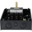 P3-63/I4/SVB-SW/HI11 Main switch, P3, 63 A, surface mounting, 3 pole, 1 N/O, 1 N/C, STOP function, With black rotary handle and locking ring, Lockable in the 0 (Off) posit thumbnail 46