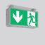 RECHTECK, 6,8 W, aluminium, on/off Ceiling luminaires, L 485 B 125 H 2 thumbnail 2