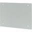XTSZCSC-H400W800 Section wide cover, closed, HxW=400x800mm, IP55, grey thumbnail 4