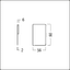 SUI 3PH/L3+DALI TRACK PROF-U ENDCAP BK - Cover plate thumbnail 2