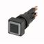 Q18D-SW Pushbutton, black, momentary thumbnail 1