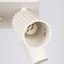 CEILING LAMP FOUR SPOTLIGHTS ON A SQUARE BEIGE ROSETTLE CARBON SERIES thumbnail 8
