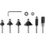 Router Bit Set 6 pcs Trim&Edging 6 mm shank thumbnail 2