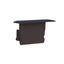 End cap for profile + cover S, Endcap SMALL wing profile 24.9/13 black thumbnail 3