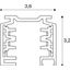 EUTRAC 3-circuit track, white, 2m thumbnail 2