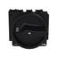 P3 Main switch, 80 A,Flush mounting, 4 pole, Form EA/SVB, Black, Door  thumbnail 11