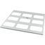 XLST5F858 Bottom-/top plate for F3A flanges, for WxD = 800 x 800mm, IP55, grey thumbnail 3