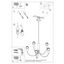 PICCOLO CHANDELIER 3 BLACK E27 3X60W IP20 thumbnail 3