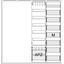 AA47A2AM Meter board, Field width: 4, Rows: 57, 1100 mm x 1050 mm x 215 mm, Isolated (Class II), IP31 thumbnail 17