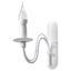 WALL LAMP MINERVA WHITE E14 1X40W IP20 thumbnail 2