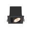 KADUX, recessed ceiling light, single, 3000K, 38°, IP 20, square, black thumbnail 1