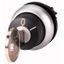 M22-WRS-MS20 Key-operated actuator, maintained, 2 positions, MS20, Key withdrawable: 0, I, Bezel: titanium thumbnail 1