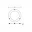 Installation element D 204 H 10 colour: white thumbnail 4