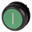 M22S-DR-G-X1 Pushbutton, RMQ-Titan, Flat, maintained, green, inscribed, Bezel: black thumbnail 1