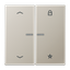 ENet push-button universal 1-gang FMES1701P thumbnail 1