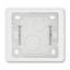 SURFACE MOUNTING BOX 1 GANG WHITE ADJUSTABLE HEIGHT 30/40MM thumbnail 4