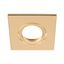 UNIVERSAL DOWNLIGHT cover, for downlight IP20, pivoting, square, gold matt thumbnail 1