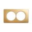 PLATE 2G 57MM SATIN BRASS thumbnail 4