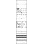 BF17T11 Meter panel, Field width: 1, Rows: 0, 1050 mm x 250 mm x 160 mm, IP2XC thumbnail 17