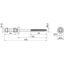 Hanger bolt A2 for wood L 8.4x130mm M10x50mm thumbnail 2
