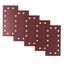 5x Half Punched Velcro 115x230mm thumbnail 1
