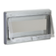 Modular front panel with sealed window. Opening 46 x180mm (10 modules). thumbnail 4