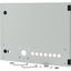 XMW1806CDV-NZM-0 Opening metal front plate for drawer, NZM, ventilated, H=450mm, IP31, grey thumbnail 4