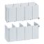 Sealable terminal cover - IP20 - for DSX 4-pole size 2 manual disconnector and source changeover switch thumbnail 1