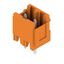 PCB plug-in connector, male header, Dovetails for fixing blocks, THT solder connection, 5.08 mm, Number of poles: 2, 180°, Solder pin length (l): 4.5 mm, tinned, orange, Box thumbnail 8