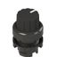 Knob selector, 3 positions black with marking thumbnail 1