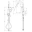 Focus M41 kitchen mixer 240 2jet, pull-out spout, matt black thumbnail 2