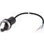 C22-WK3-K20-P62 Changeover switch, With thumb-grip, momentary, 2 N/O, Cable (black) with non-terminated end, 4 pole, 1 m, 3 positions, Bezel: titanium thumbnail 4