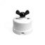 Switch/Diverter in white porcelain with butterfly nut thumbnail 2