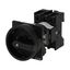 Main switch, P1, 40 A, rear mounting, 3 pole, STOP function, With black rotary handle and locking ring, Lockable in the 0 (Off) position thumbnail 6
